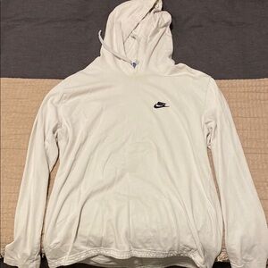 Nike White Hoodie